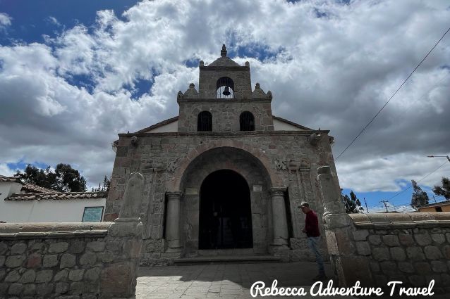 Blog Pictures 3 - 16th Century Chimborazo Church - Andes Journey