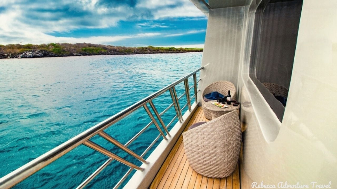 Cruise Balcony - Galapagos Island Cruises
