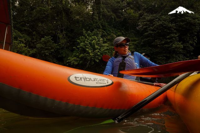 Kayaking in the Ecuadorian Amazon
