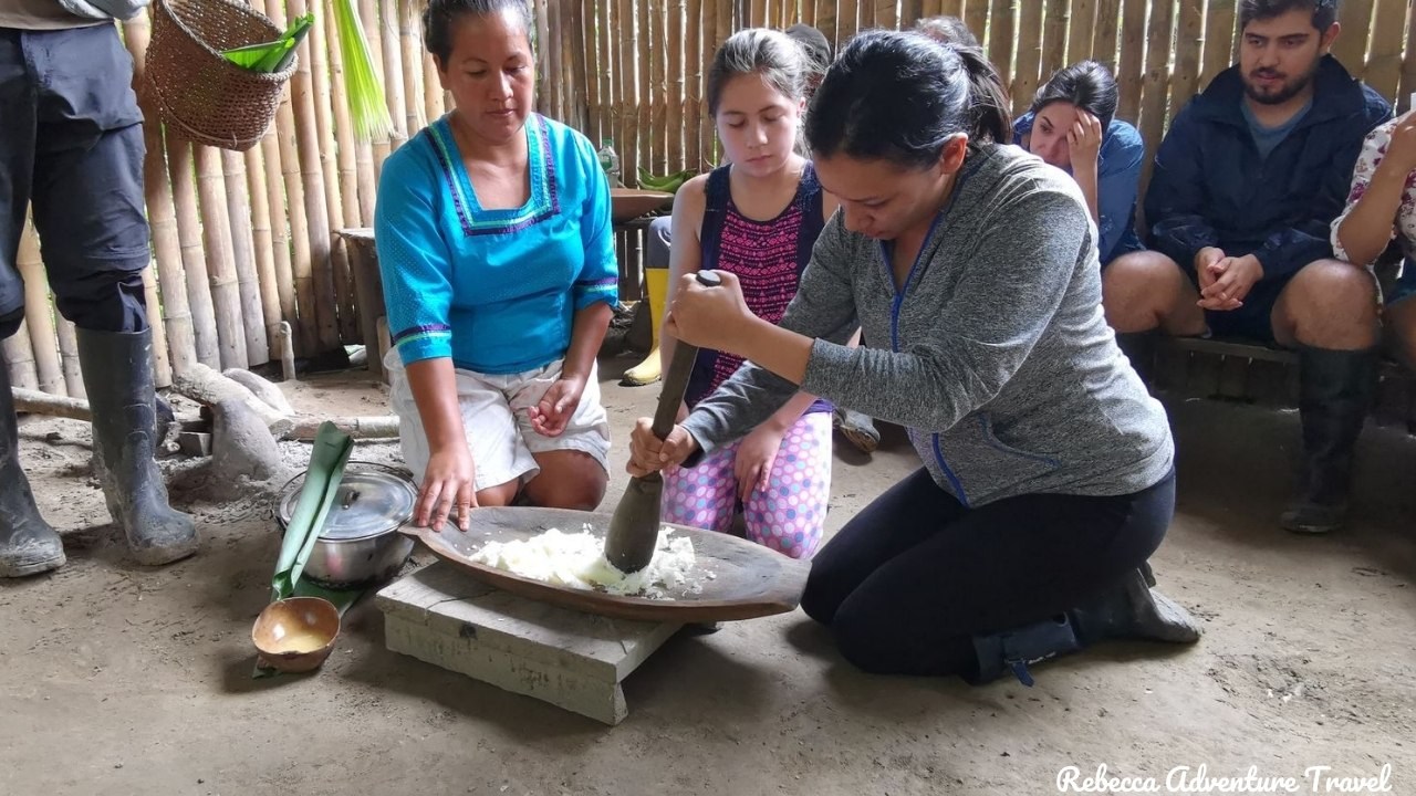 Chicha Making - Amazon Adventure at Suchipakari
