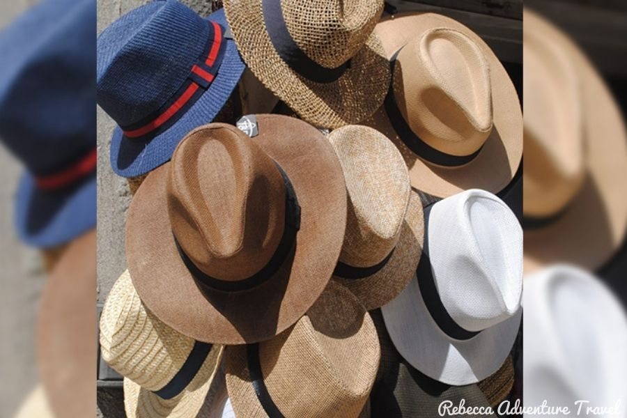 Display of the Toquilla Hat