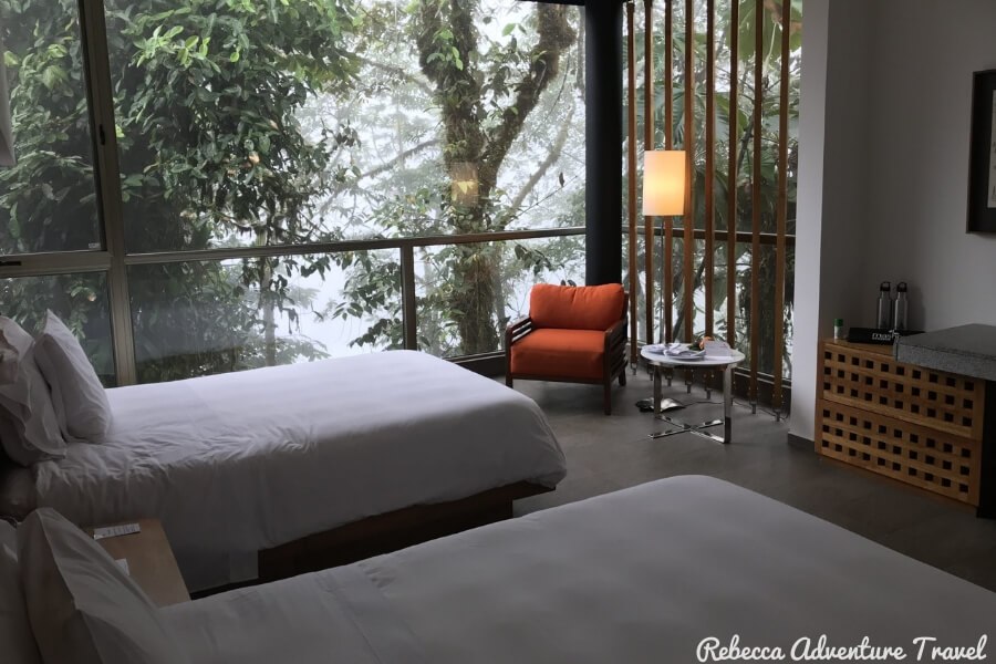 Mashpi Lodge room - Luxury Hotels Ecuador