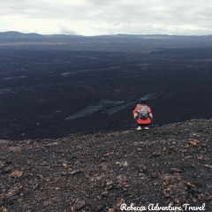Rebecca Adventure Travel Galapagos Sierra Negra Volcano
