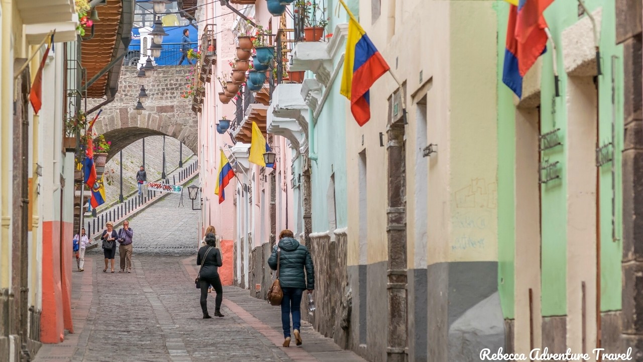La Ronda Street, Quito