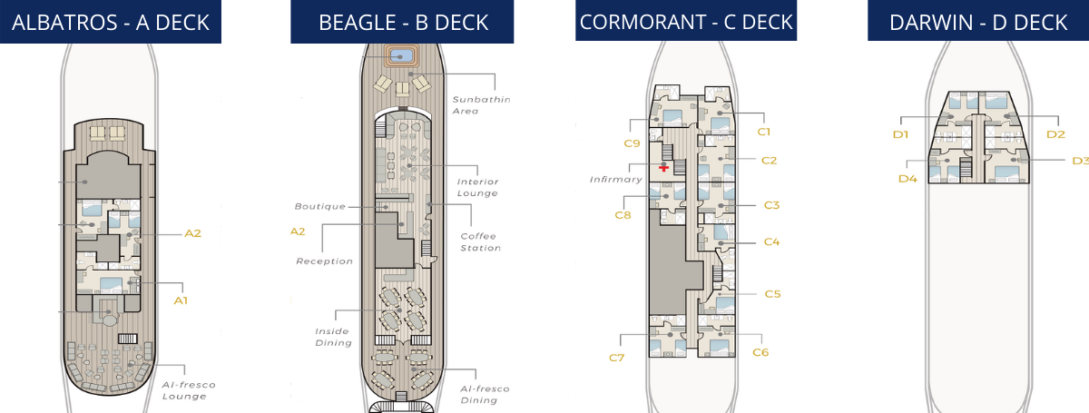 Evolution DECKPLAN Evolution DECKPLAN