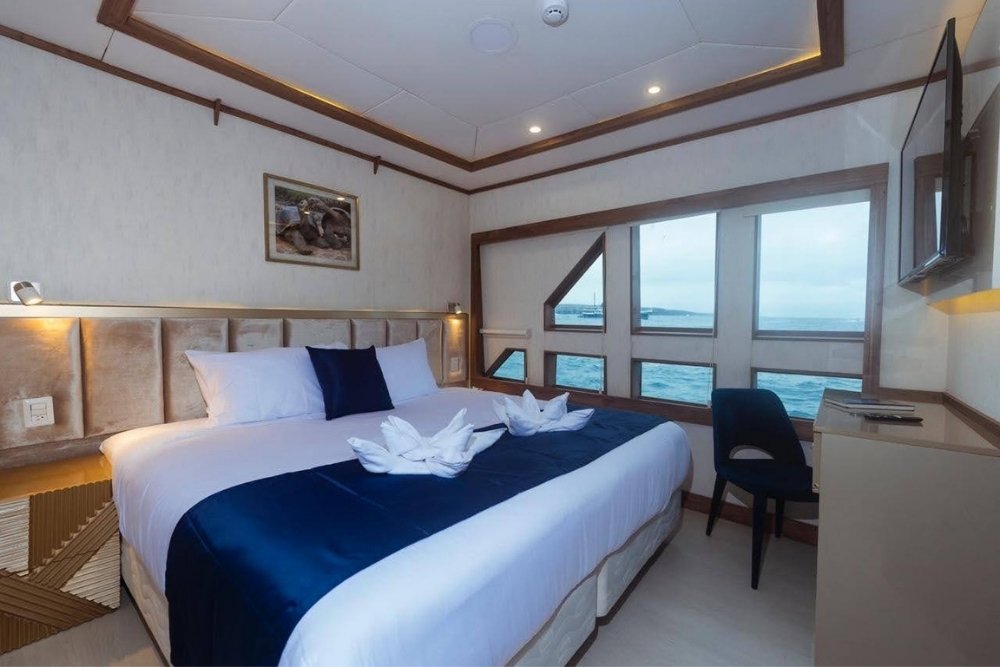cozy room for resting inside the tiburon explorer