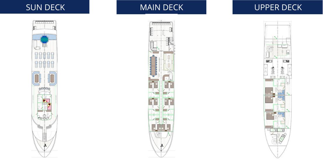TIBURON EXPLORER DECKPLAN Deck Plan Deck plan