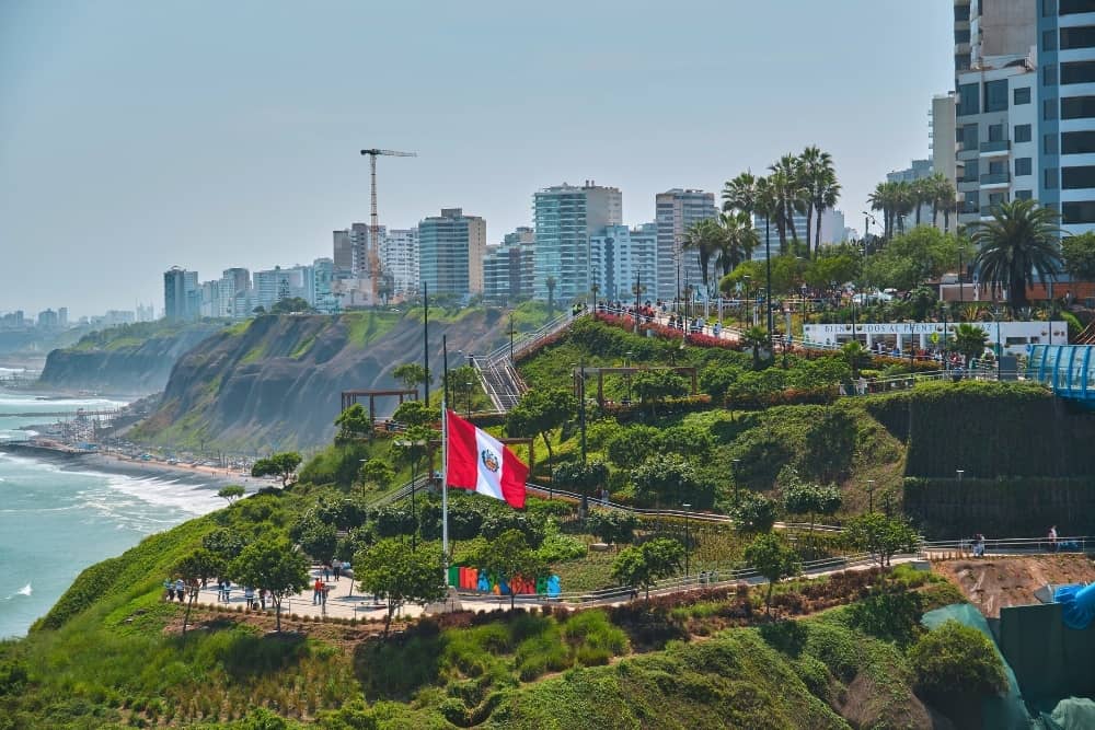miraflores district - lima, peru
