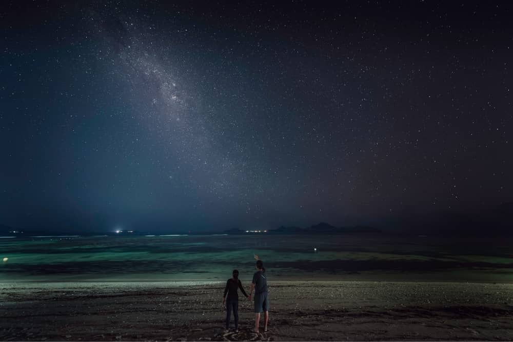 galapagos night sky