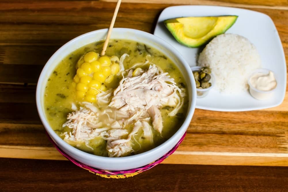 ajiaco colombia dish