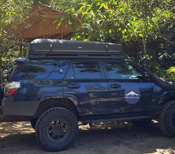 camping in costa rica with an overlander