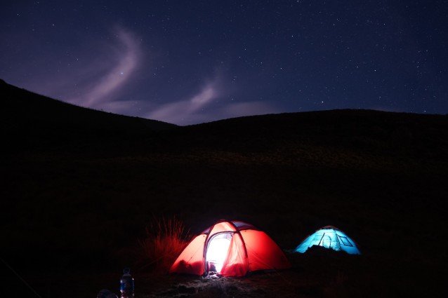 stargazing at cotopaxi camping