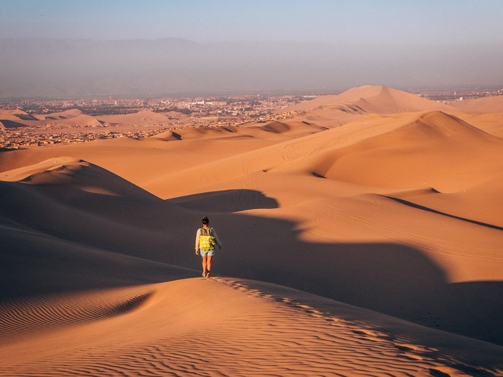 exploring peru desert well-being