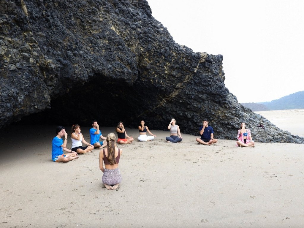 yoga class galapagos