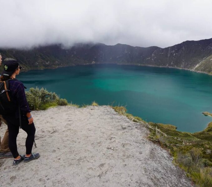 hiking the quilotoa