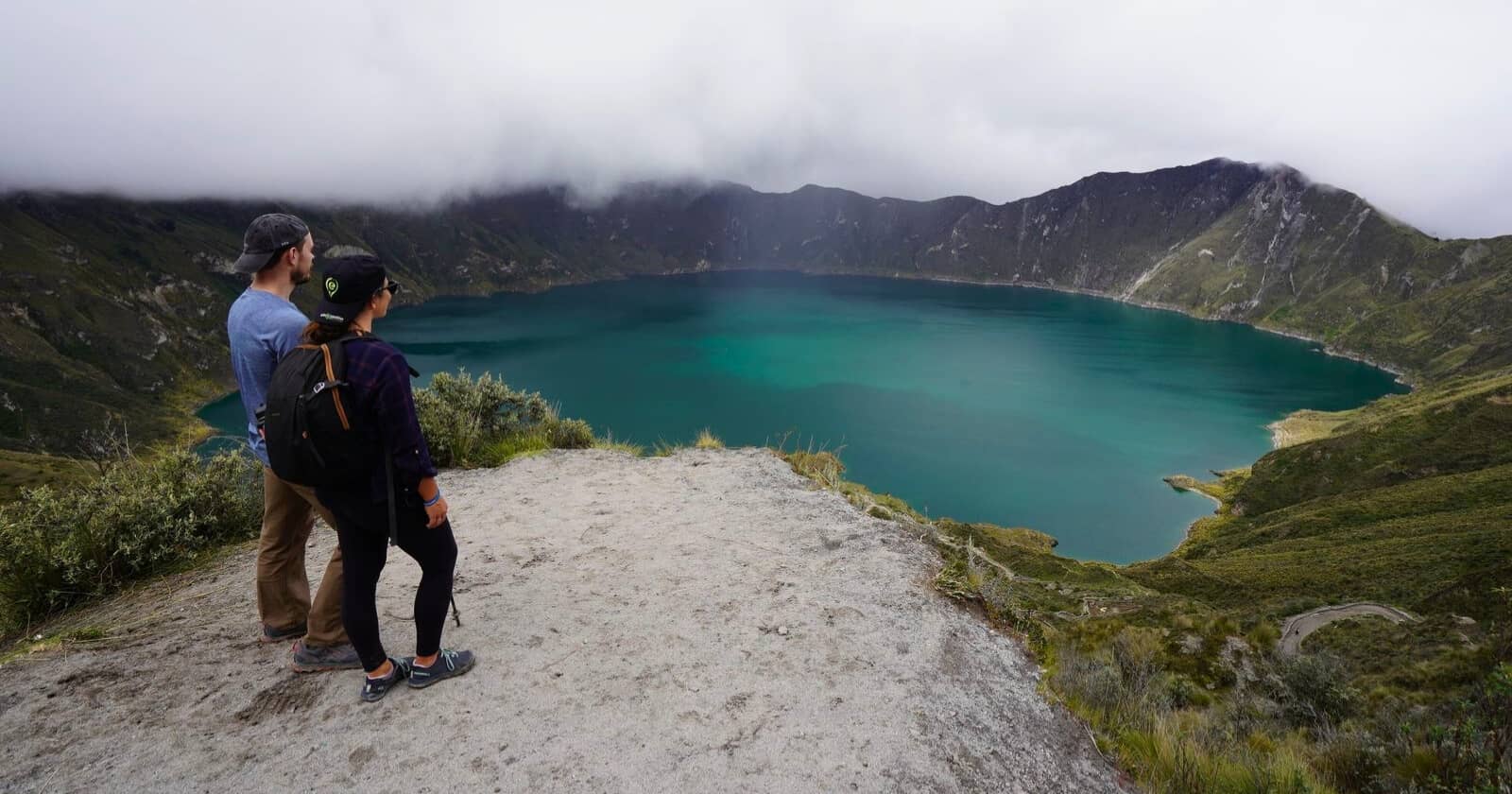 hiking the quilotoa