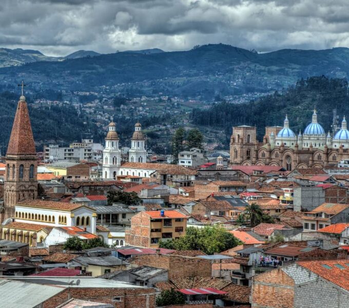 cuenca's plaza de armas.