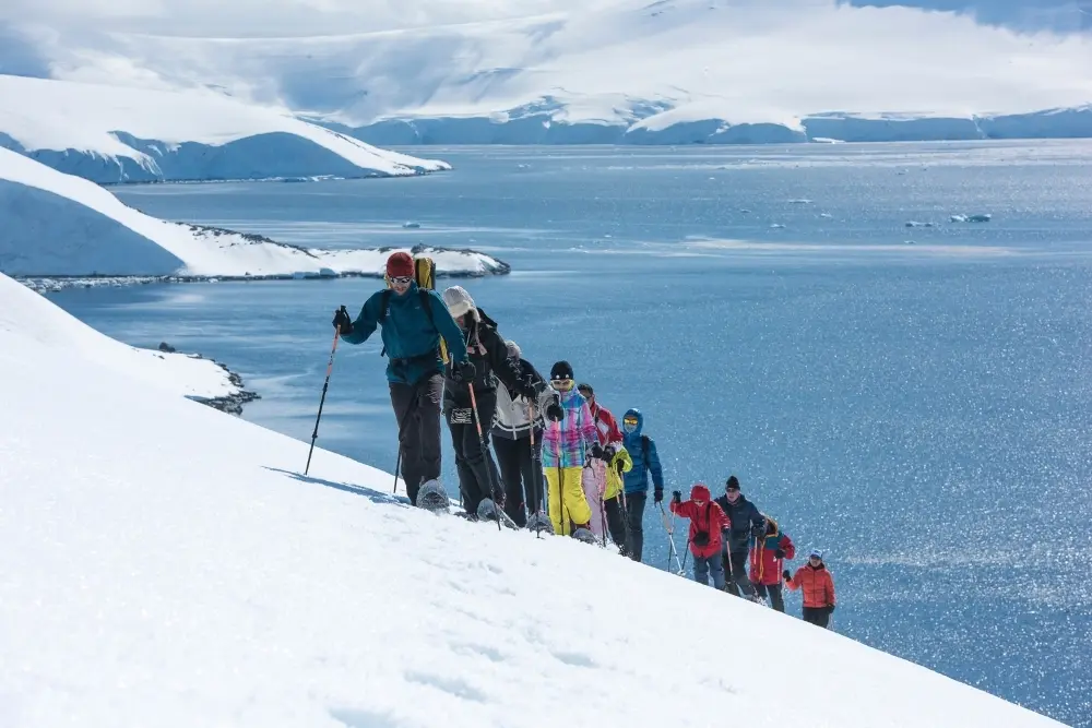 glacier hiking