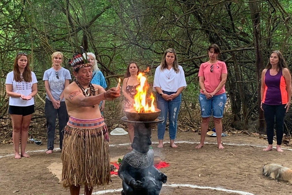 limpia ritual by tribe of machalilla national park part of the ecuador coastals tours