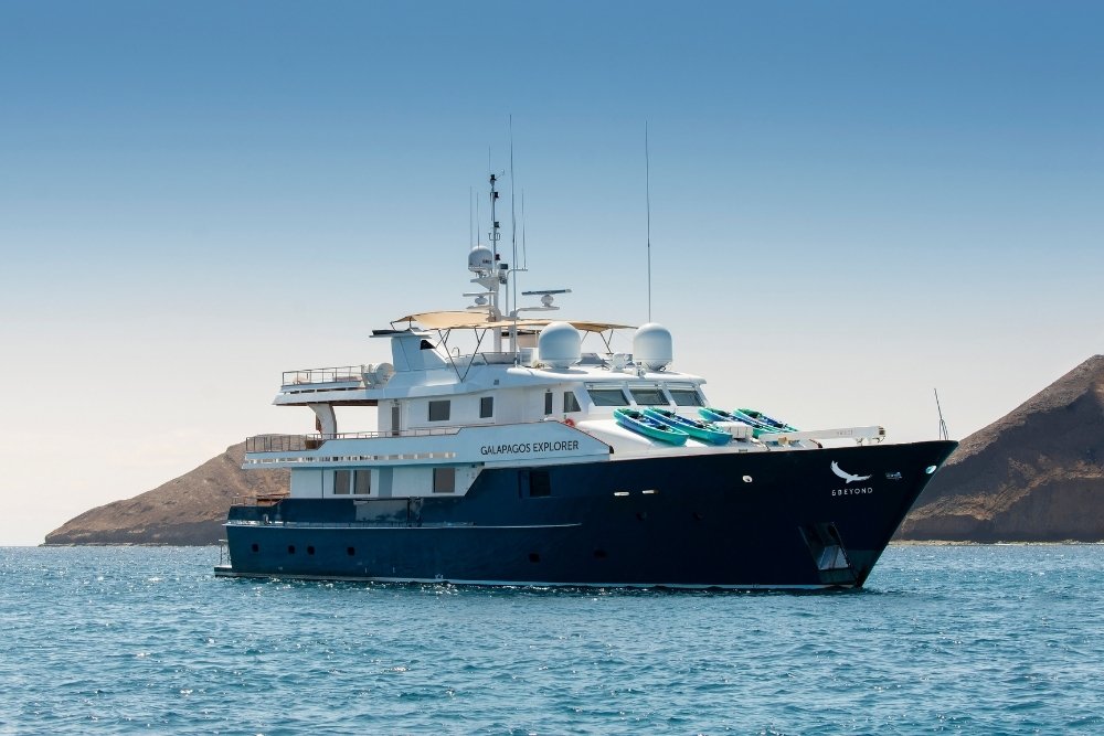 andbeyond galapagos explorer cruising around the archipelago